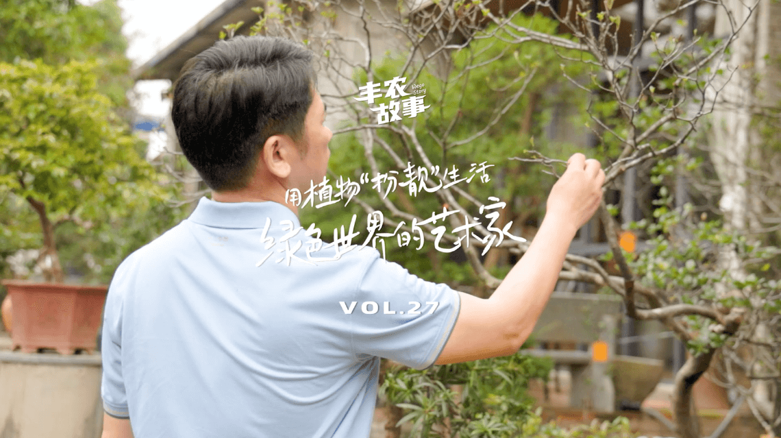 17年，他用一草一木去点亮了一个个家。